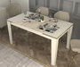 Hanah Home Mesa de Comedor Veyron - Travertino, Sandstone